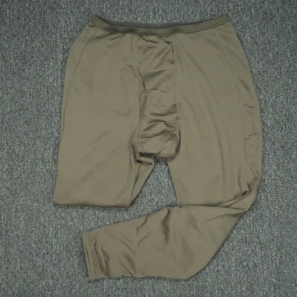 ORC Industries Pants Men XL Long Green‎ PCU 2 Grid Fleece Base Layer Thermal